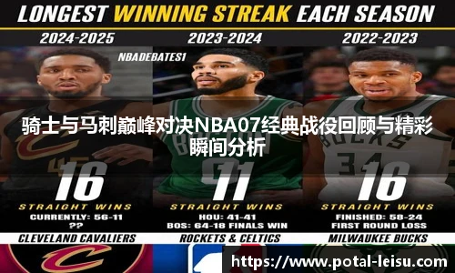 骑士与马刺巅峰对决NBA07经典战役回顾与精彩瞬间分析
